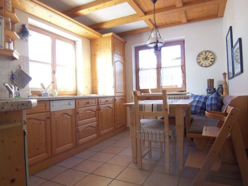 Separate Küche Ferienwohnung Aquamarin im Sonnenbergle
