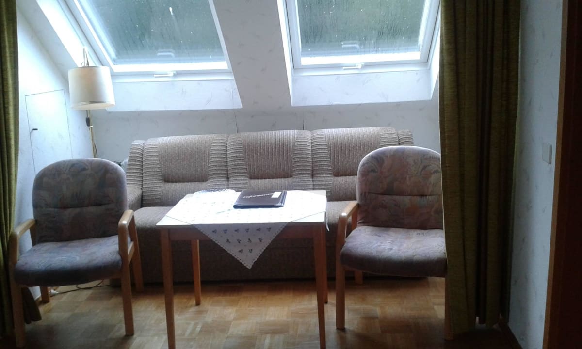 Sitzecke Hotel Pension Waldschlösschen