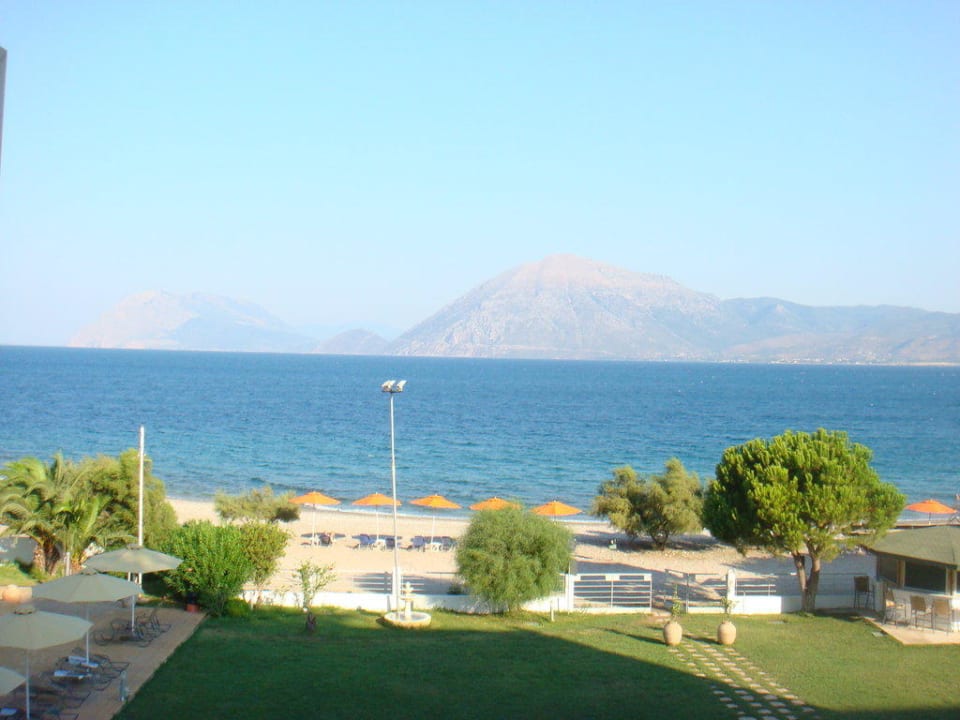 Ausblick Airotel Achaia Beach Hotel
