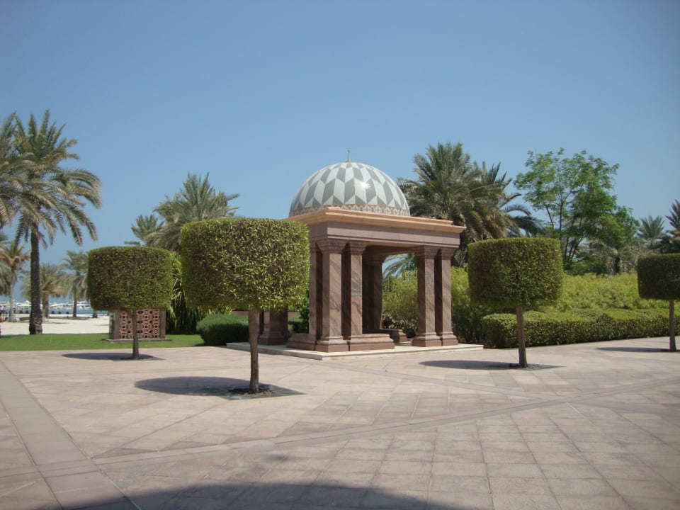 Gartenanlage Emirates Palace Mandarin Oriental