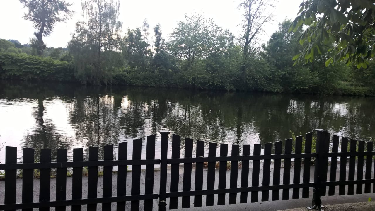 Ausblick aus dem Zimmer Hotel am Ruhrufer Business & Golf