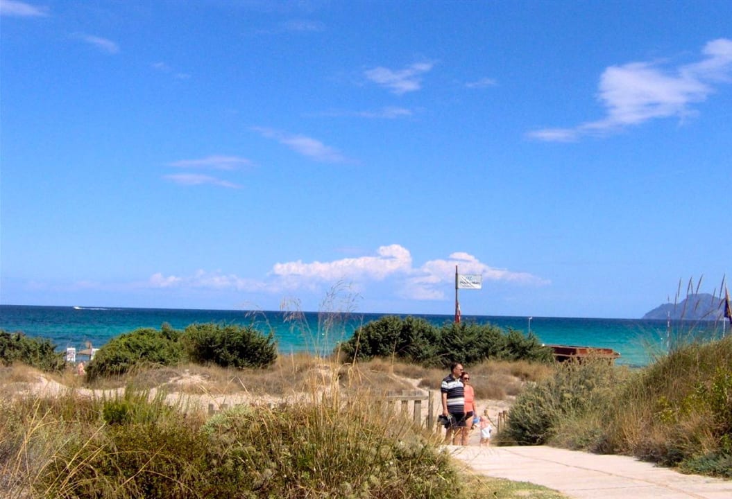 Aussicht von der Snackbar Zafiro Bahia