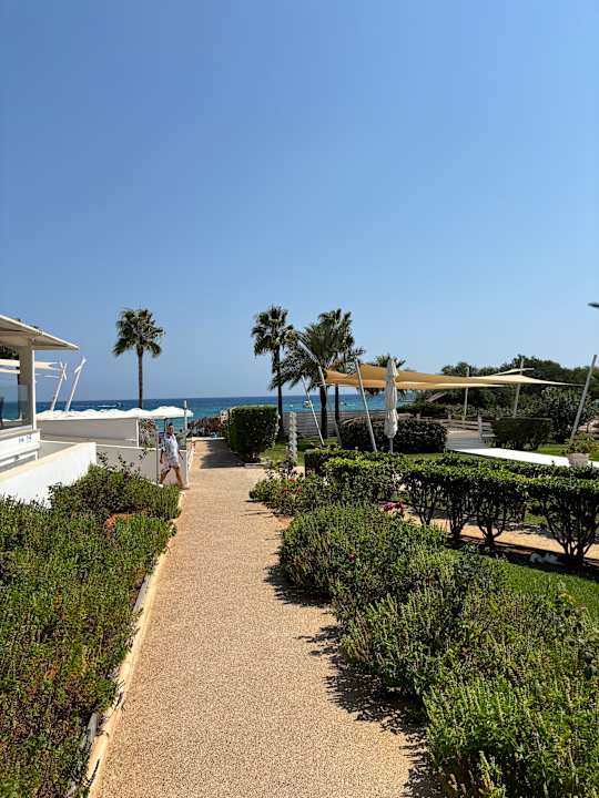 Gartenanlage Asterias Beach