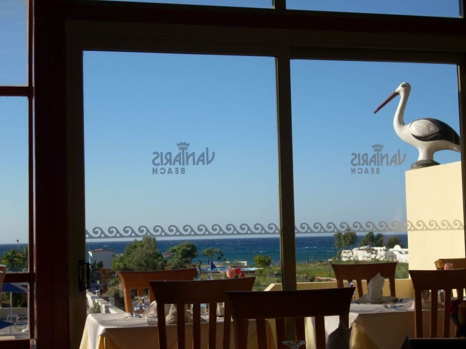 Ausblick Speisesaal Vantaris Luxury Beach Resort