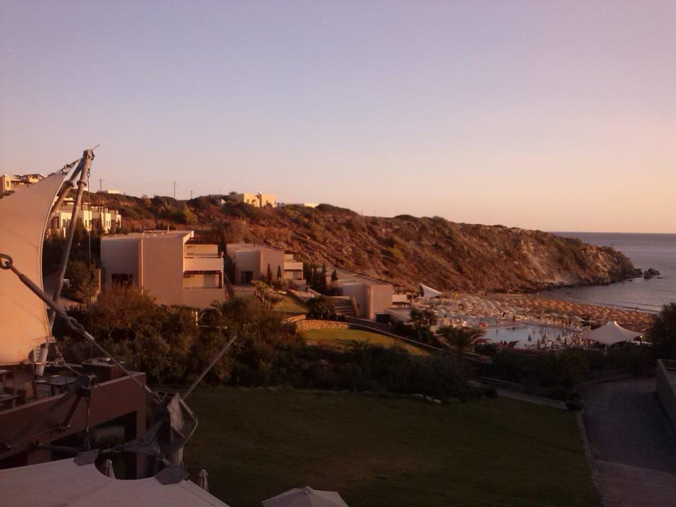 Ausblick von der Blue Bar Atlantica Mikri Poli Crete
