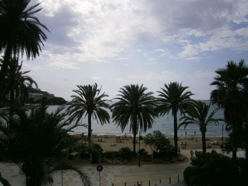 Blick vom Balkon Hotel Figueretas