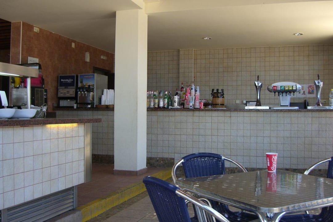 Teil der Snackbar Occidental Jandía Playa