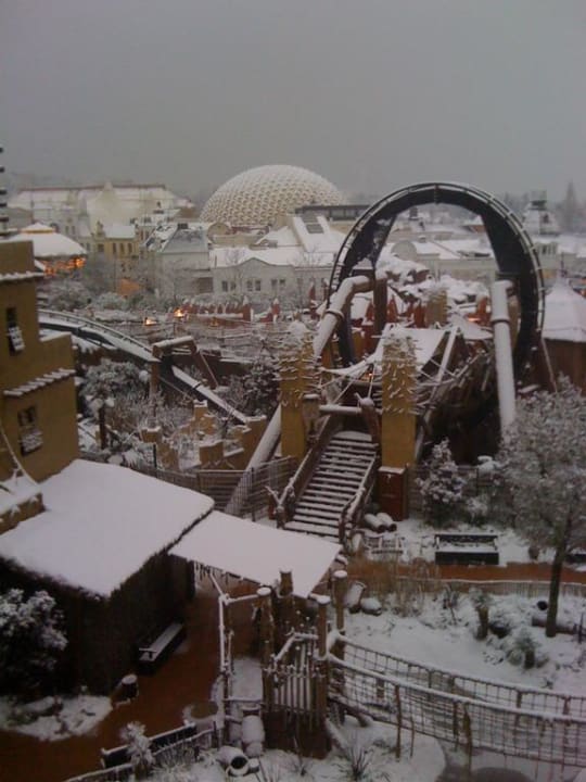 Ausblick aus dem Zimmer Hotel Matamba - Phantasialand Erlebnishotel