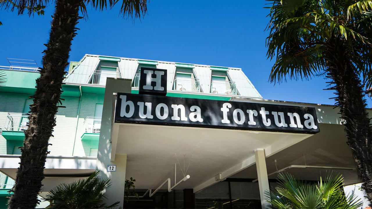 Außenansicht Hotel Buona fortuna