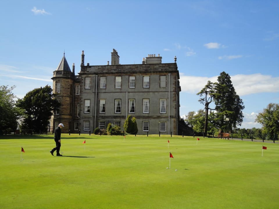 Blick vom Golfplatz Dalmahoy Marriott Hotel & Country Club