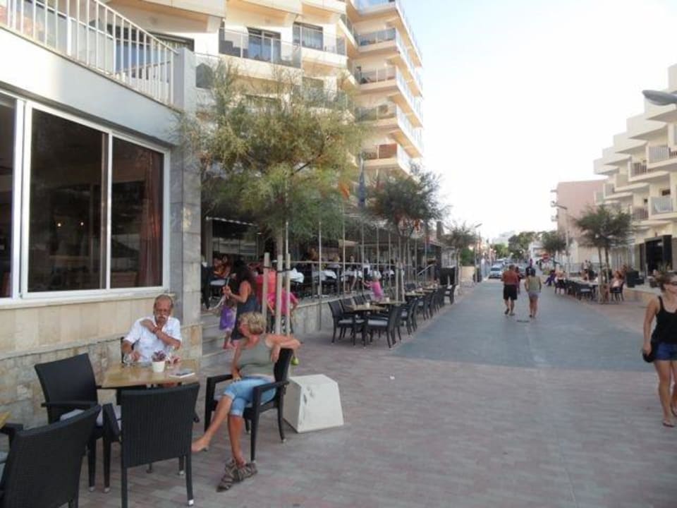 Außentische Restaurant THB Gran Bahía