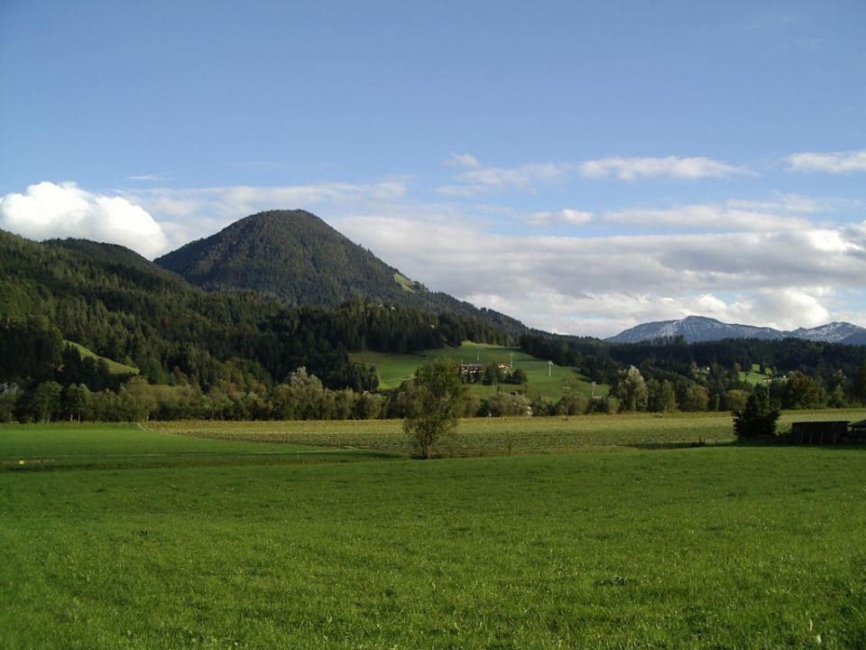 Blick vom Balkon Hotel Neuwirt