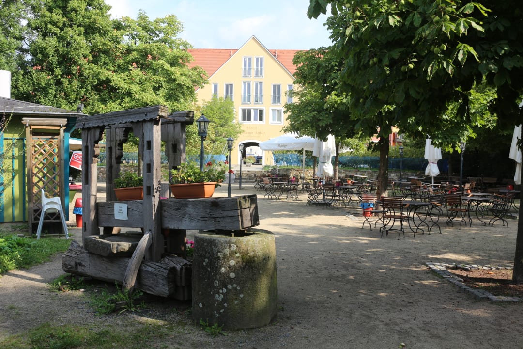 Gartenanlage Hotel Goldener Anker