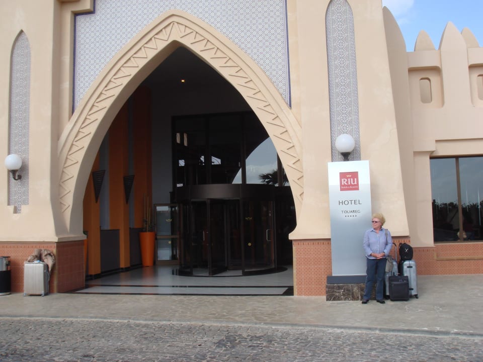 Ein- und Ausgang Hotel Riu Touareg