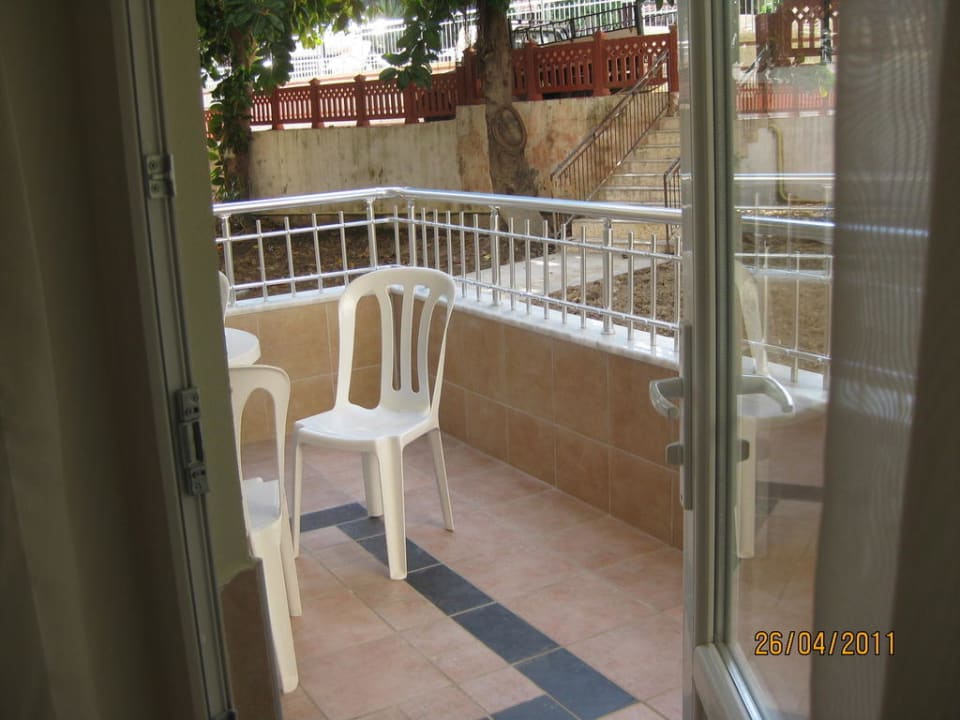 Balkon App. 201 vorne Hotel Sirma