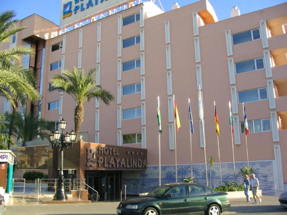 Vorderansicht Playalinda Hotel