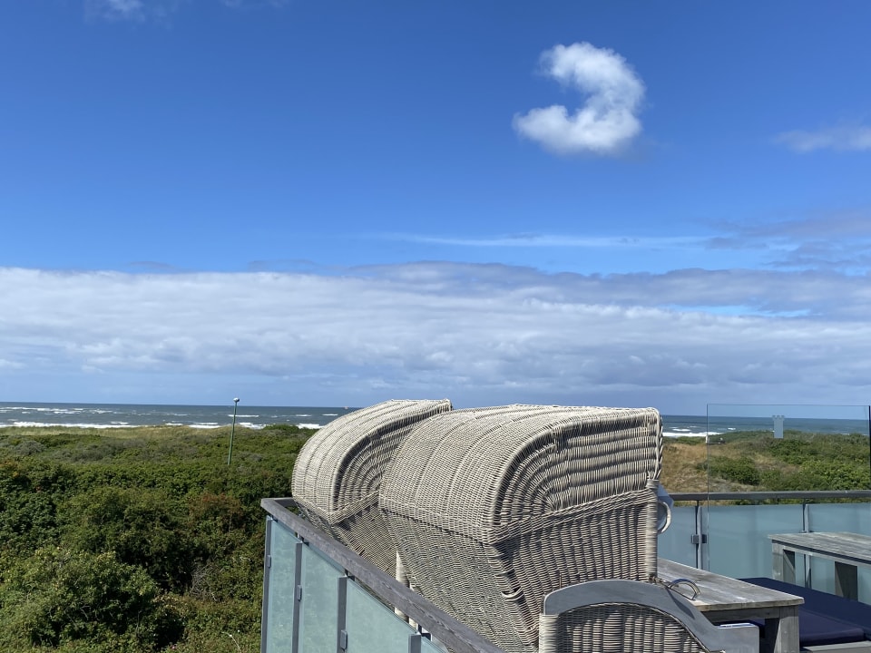 Ausblick Die Sandburg