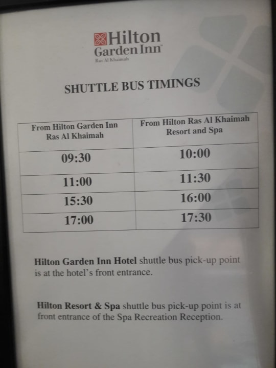 Sonstiges Hilton Garden Inn Ras Al Khaimah