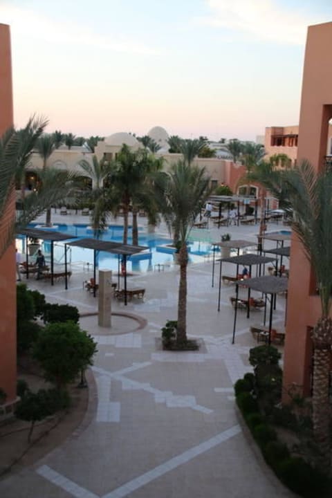 Blick auf den Pool Jaz Dar EL Madina