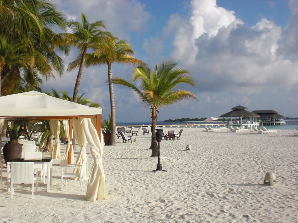 Restaurant draussen Kihaa Maldives