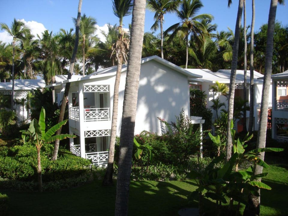 Gartenblick vom Balkon Hotel Riu Palace Bavaro