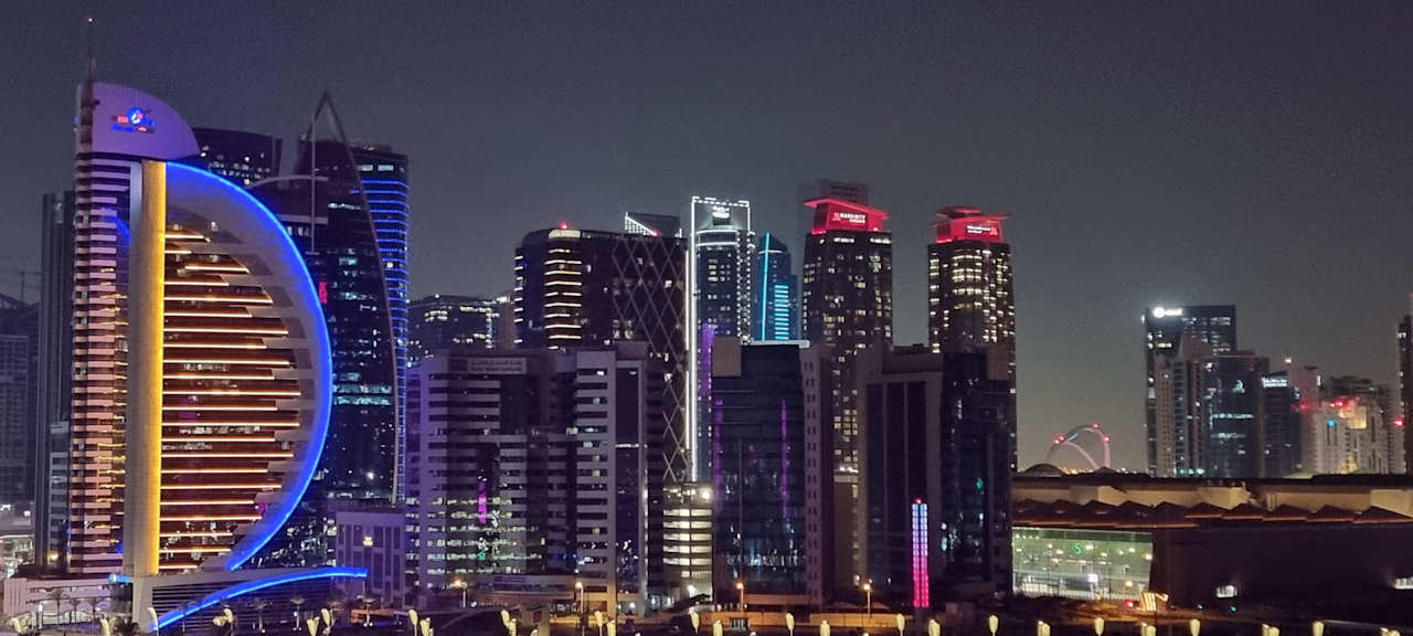 Ausblick Sheraton Grand Doha Resort & Convention Hotel