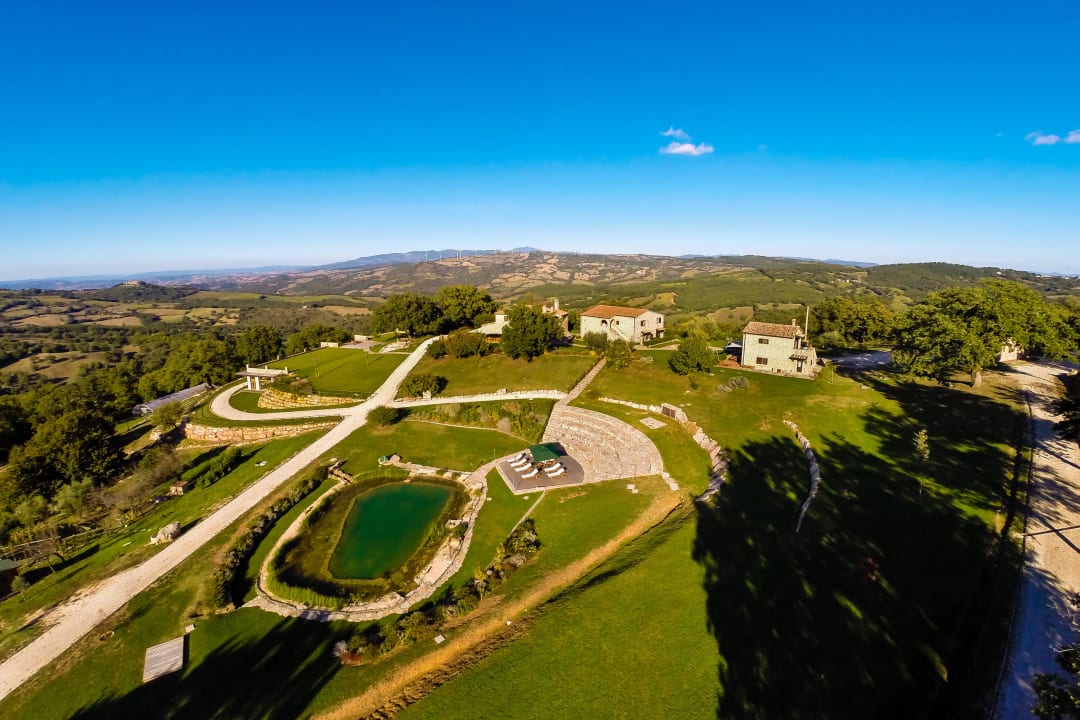 Flying over Sasseta Alta Agriturismo Sasseta Alta