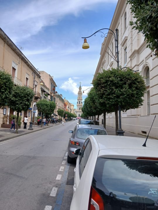 Ausblick Hotel Diana Pompei