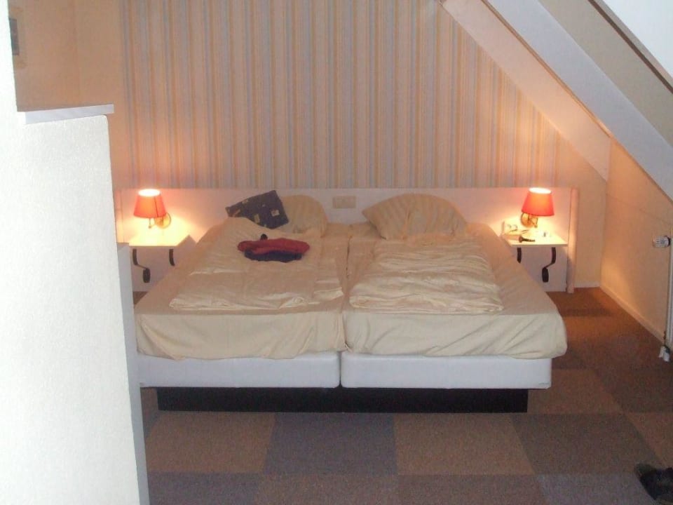 Eines der Schlafzimmer Center Parcs Park Nordseeküste