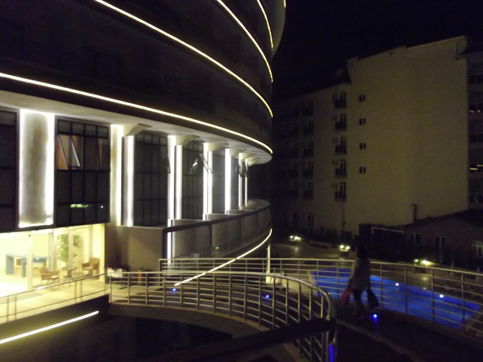 Nachtaufnahme Justiniano Club Alanya