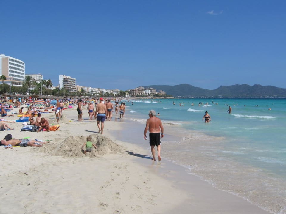 Strand von Cala Millor Hotel Biniamar