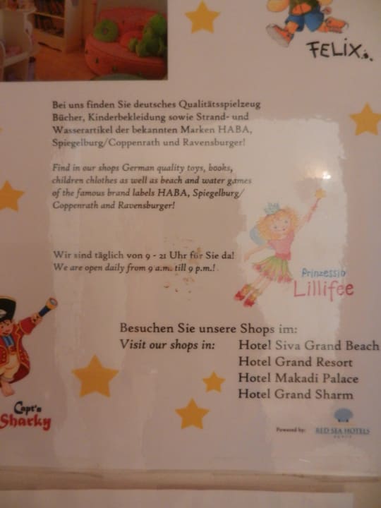 Kinderbetreuung The Grand Hotel Sharm El Sheikh
