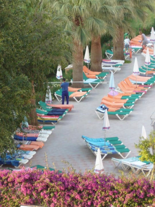 Ca.7.00  Uhr allsun App.-Hotel Orient Beach