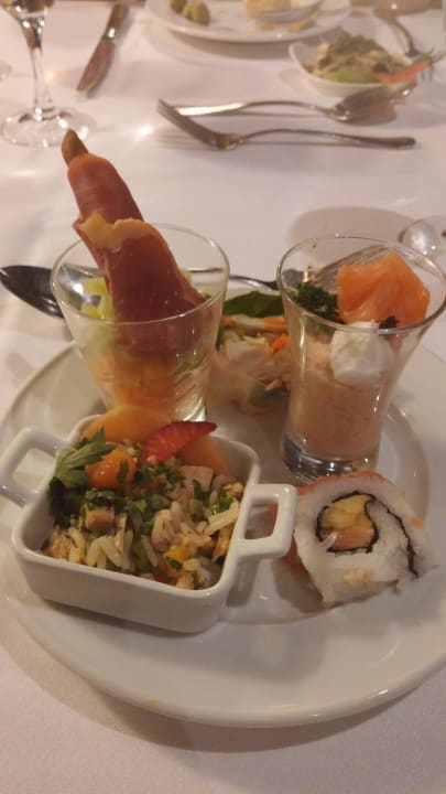 Vorspeisenauswahl Hotel Riu Palace Tikida Agadir