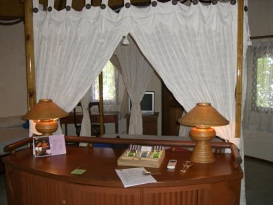 Beach Bungi innen Sun Siyam Vilu Reef