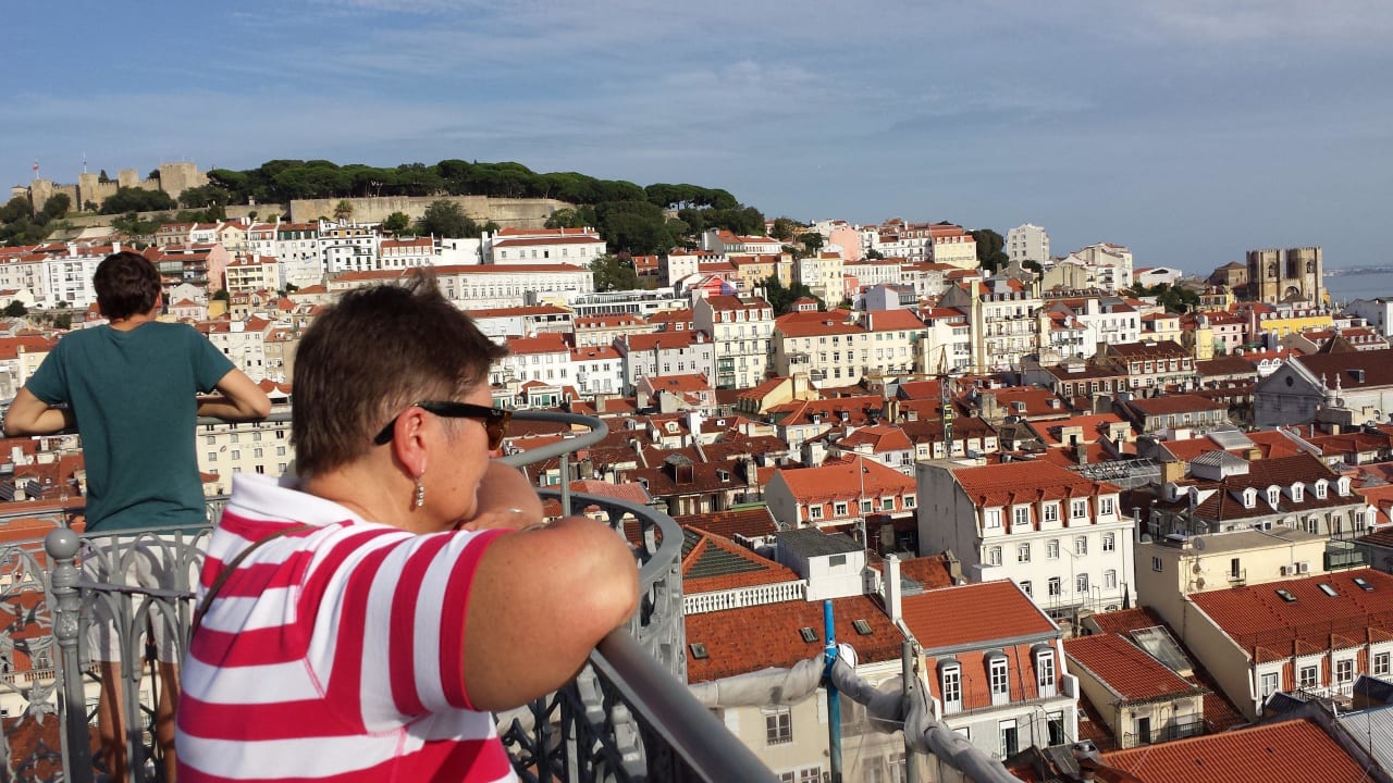 Höchster Punkt Elevador de Sana Justa Hotel Santa Justa