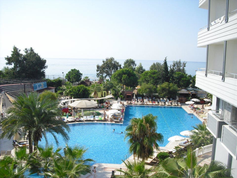 Ausblick aus dem Zimmer Mira Meridia Beach Hotel