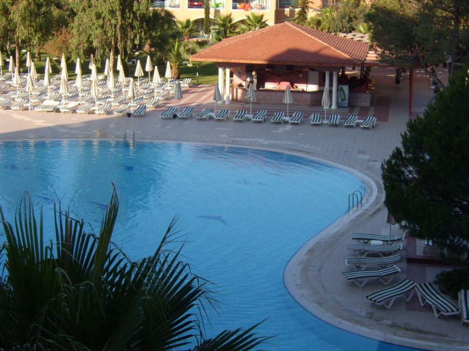 Aussicht vom Balkon, 7 uhr morgens Sirene Belek Hotel