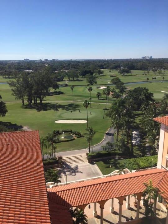 Blick aus 10. Stock Richtung Golfplatz The Biltmore Miami Coral Gables