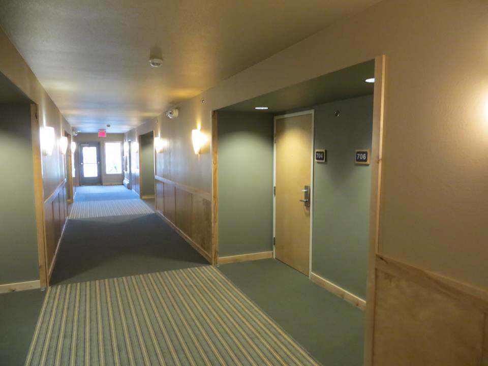 Flur im neuen Buildung 700er Denali Park Village