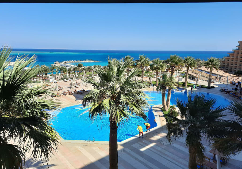 Ausblick Hilton Hurghada Plaza