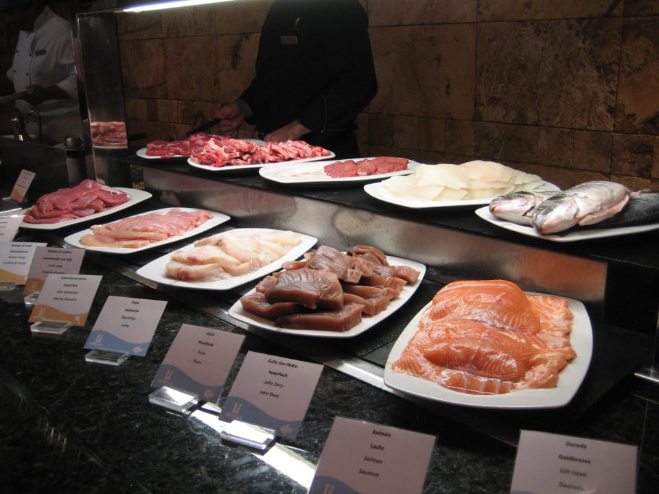 Grillstation-täglich frisch Hipotels Hipocampo Palace & Spa