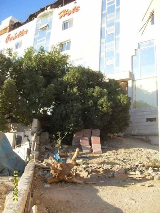 Aussenanlage Candle Hotel Wadi Musa