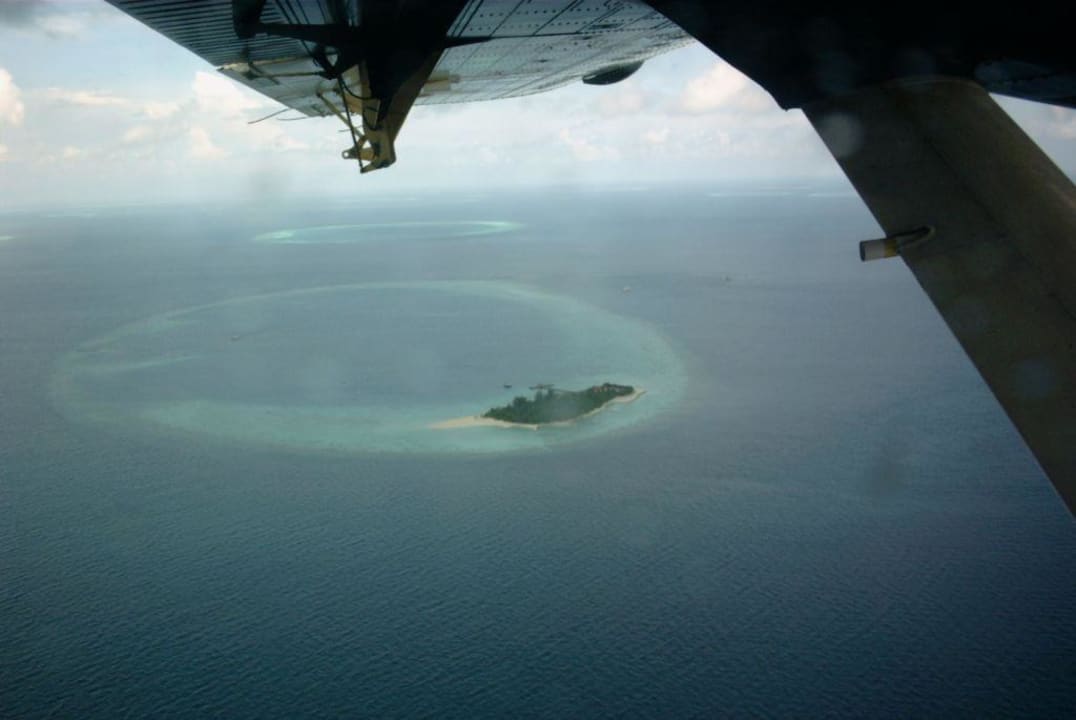 Maayafushi von oben NAKAI Maayafushi Resort