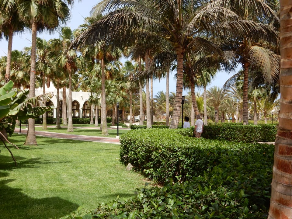 Schöne Gartenanlage Hotel Riu Karamboa