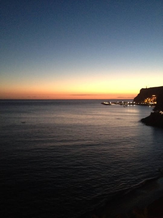 Blick vom Zimmerbalkon auf Mogan TUI BLUE Suite Princess