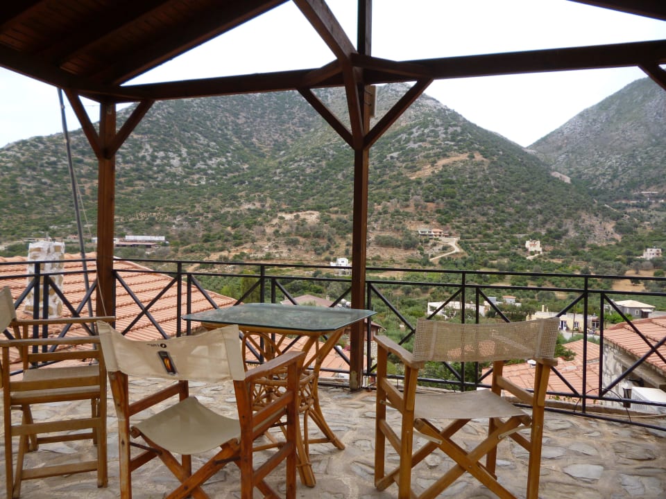 Dachterrasse Stone Village Petrino Horio