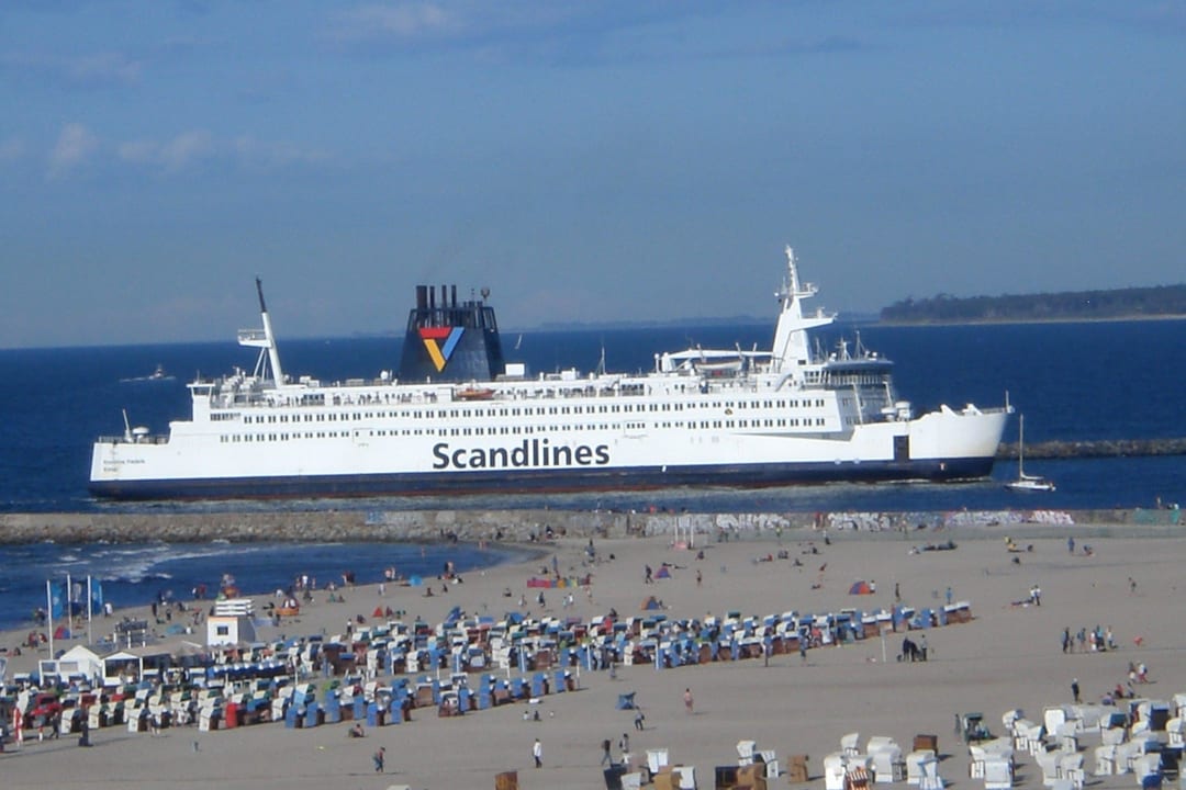 Blick vom Zimmer 808 aja Warnemünde