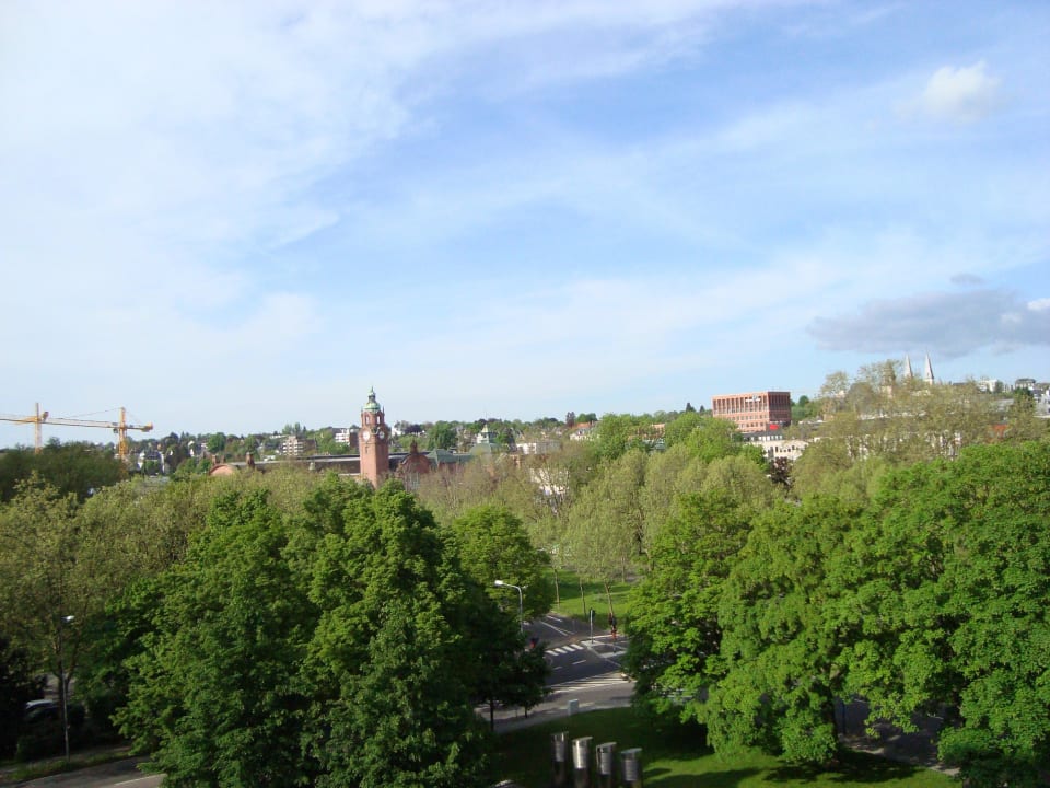 Aus Hotelfenster Richtung Altstadt Dorint Hotel Pallas Wiesbaden
