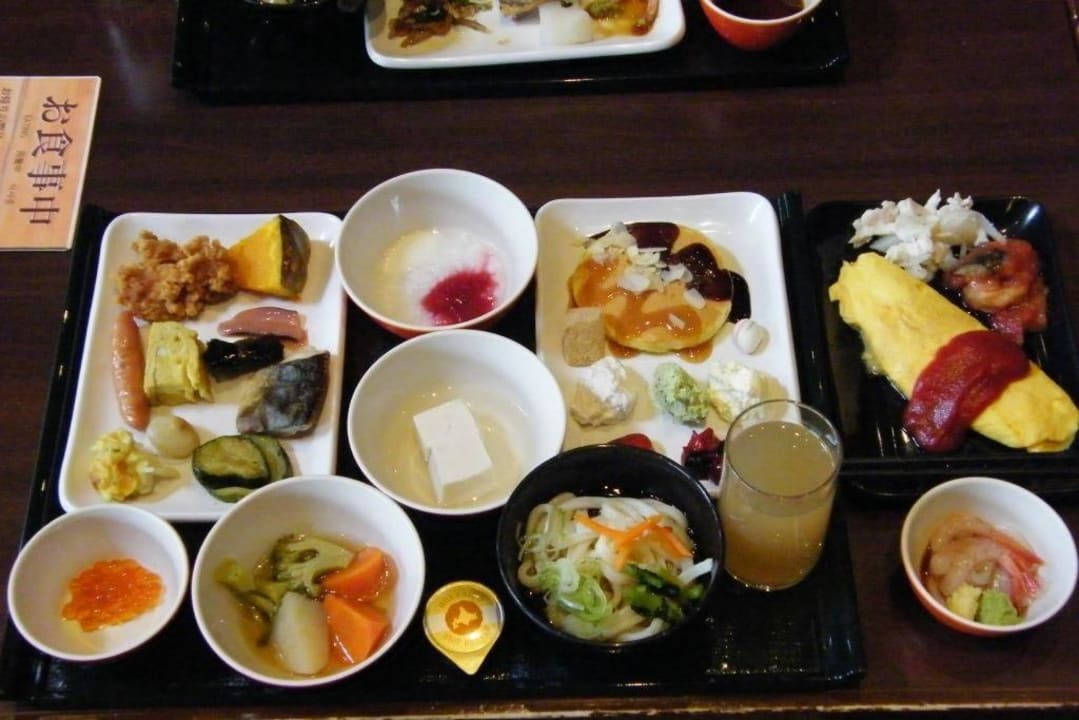 Breakfast (self-compiled from buffet) Hoshino Resorts Tomamu The Tower